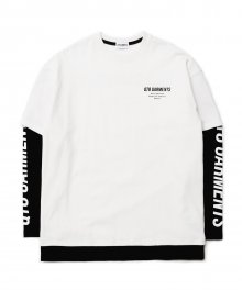 KP Simple Logo Layered Tee (Ivory)