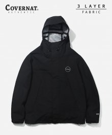 3LAYER MOUNTAIN PARKA BLACK