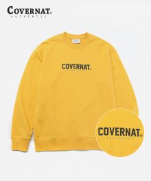 LINE JERSEY LOGO CREWNECK YELLOW