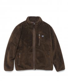 BOA FLEECE JACKET BROWN