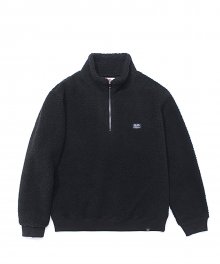 BOA HALF ZIP-UP BLACK