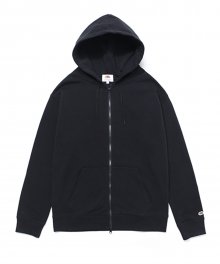 WAPPEN HOOD ZIP-UP BLACK