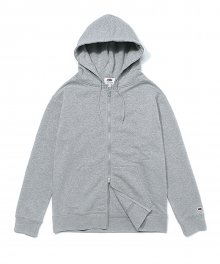 WAPPEN HOOD ZIP-UP GRAY