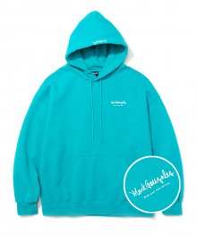 MARK GONZALES SMALL SIGN LOGO HOODIE MINT