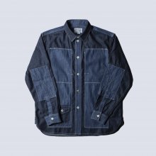 BLUER UTILITY SHIRTS NAVY