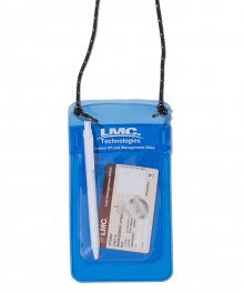 LMC PVC POCKET PROTECTOR POUCH blue