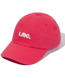 LMC EMBO LOGO ROTATE 6 PANEL CAP coral pink