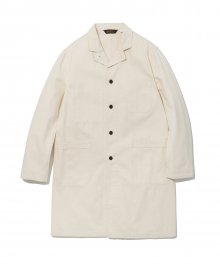 19ss HBT shop coat ivory