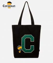 COVERNAT X KAKAO FRIENDS C LOGO ECO BAG BLACK