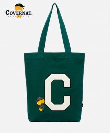 COVERNAT X KAKAO FRIENDS C LOGO ECO BAG GREEN