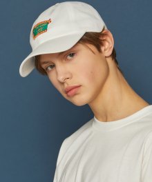 [UNISEX] 베케이션 캡 (WHITE)