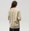 Pretzel Back Lace-up Knit (IV)