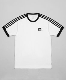 [DU8316] 클럽 저지 티셔츠 - 화이트:블랙