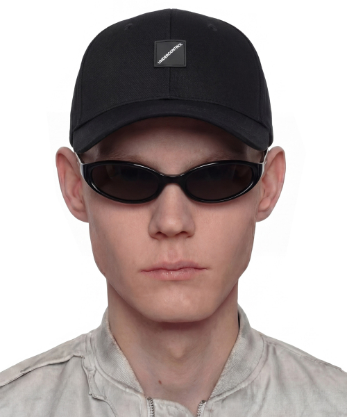 언더컨트롤(undercontrol) 하드탑 볼캡 SQUARE R-LABEL / HARD TOP B B / BLACK