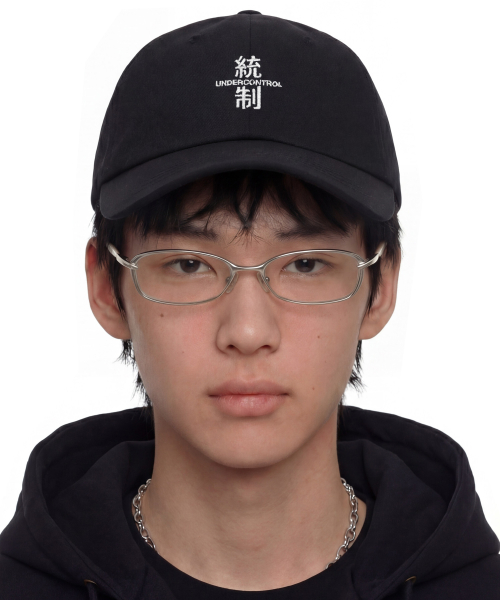 언더컨트롤(undercontrol) 코튼 로고 볼캡 UNDERCONTROL / AUTHENTIC B B / M BLACK