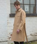 Single Long Trench Coat / Beige