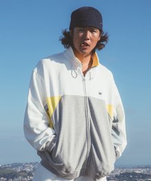 CUTTED TRACK JACKET (YELLOW)