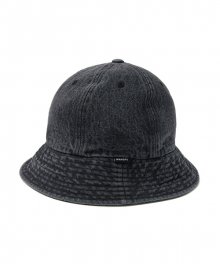 DENIM BUCKET HAT (BLACK)