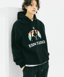 [ARNOLD PALMER X ESN] Twins Signature Napping Hood Black