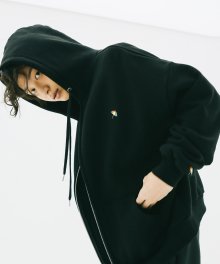 Wappen Zipup Hood Black