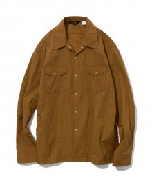 19ss open collar shirts d orange