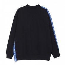 SGLS 테잎 스웨트 셔츠 (블랙)
