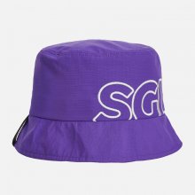 SGLS logo sideover bucket hat (Violet)