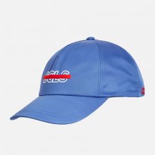 SA one point logo print cap (Blue)