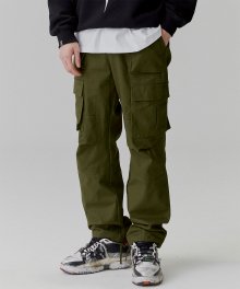 Cargo Pocket Pants - Khaki
