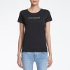[CK] 여 J211695 099 블랙 워터베이스 스트레이트핏 반팔 티셔츠