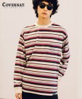 1PK MULTI STRIPE TEE CREAM