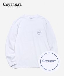 1PK CIRCLE LOGO TEE WHITE