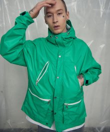 19SS WATERTIGHT GREEN WINDCHEATER