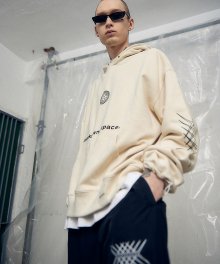 19SS SPACE LIGHTBEIGE HOODIE