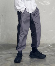 19SS HALF AND HALF JOGGER PANTS