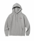SMALL ARCH LOGO HOODIE GRAY