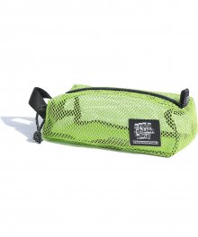 Mesh Box Pouch Lime