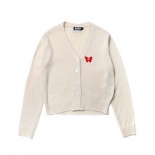 NSTF BUTTERFLY CARDIGAN IVORY (NK19S026H)