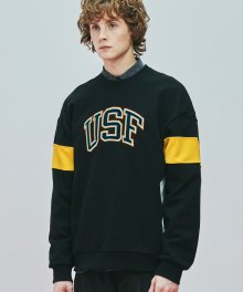 USF 3P Embroidered Sweatshirts Black