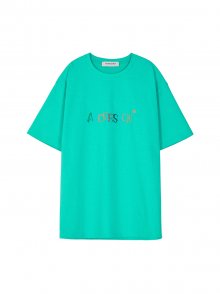 유니섹스 키치 엠보더리 티셔츠 atb303u(Mint Green)