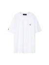 유니섹스 시그니쳐 엠블럼 티셔츠  atb302u(White)