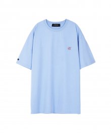 유니섹스 시그니쳐 엠블럼 티셔츠  atb302u(Blue)