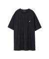 유니섹스 시그니쳐 엠블럼 티셔츠 atb302u(Black)