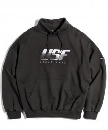 USF High Neck Sweatshirts Charcoal