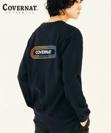 L/S DISCO LOGO TEE NAVY