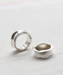 [실버 925] SVR-#S614 Half Melting Ring