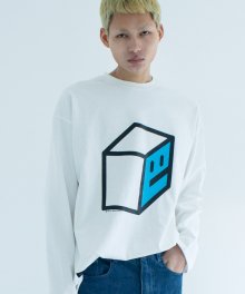 2019_ICONIC CUBE LONG SLEEVE in Blue