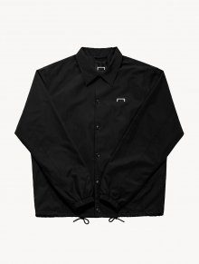 SMALL LOGO COACH JACKET - BLACK