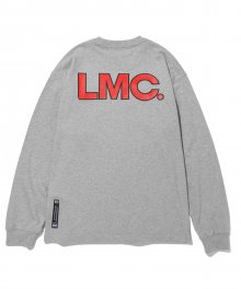 LMC EDGE LONG SLV TEE heather gray