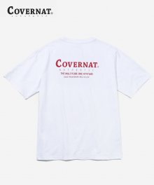 S/S LAYOUT LOGO TEE RED